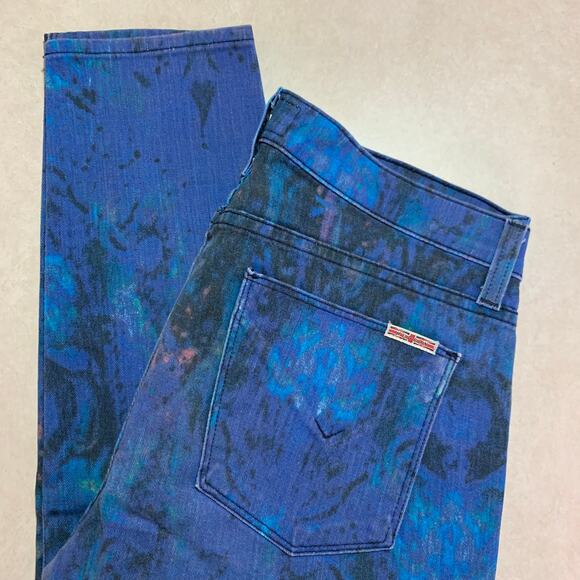 Hudson Jeans Tie-Dye Nico Nebula Midrise Super Skinny Jeans - Picture 2 of 6